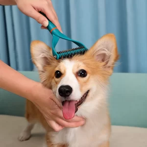 Pet Deshedding Brush S/L Professional Double Side Cat Dog Hair Remover Pets Fur Knot Cutter Cat Comb Brushes Shedding Tools