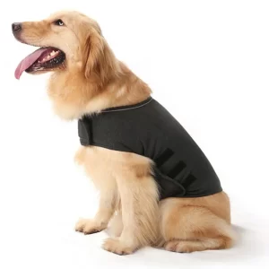 Suitable For Many Occasions Dog Comfort Clothes Calming Clothes For Dogs Solid Color Pet Adjustable Coat All Season Pet Supplies