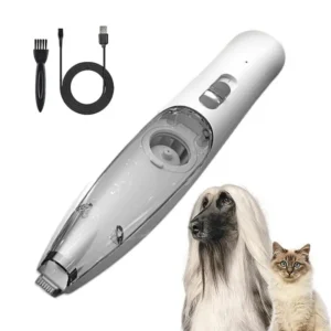 Low Noise Dog Hair Clipper For Paw Fur Grooming Vacuum Pet Hair Cutting Machine Trimmer Shaver For Dog Cats Eyes Ears Face