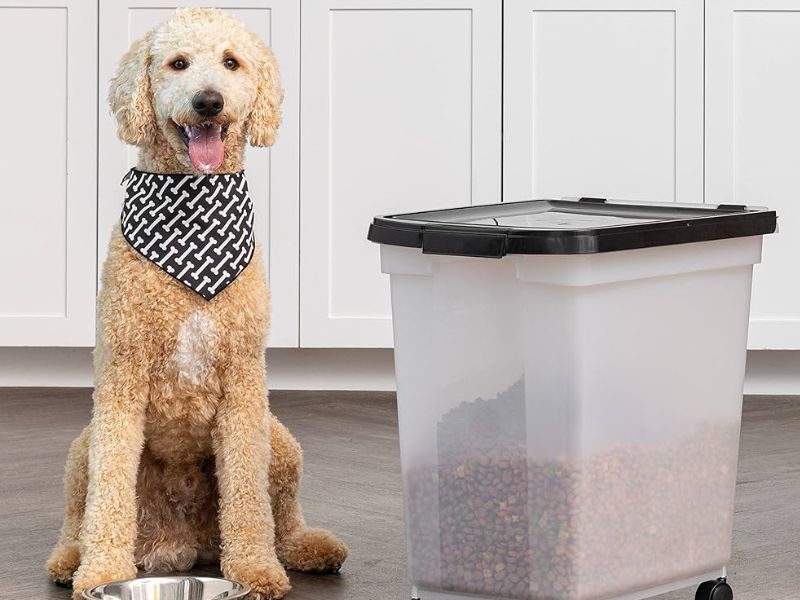 dog food storage container