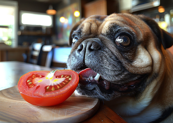 can dogs eat tomatoes?