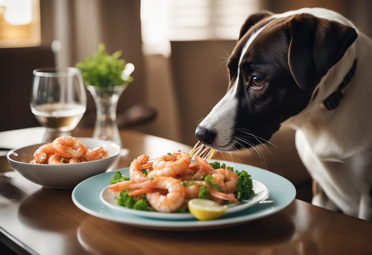 can dogs eat shrimp