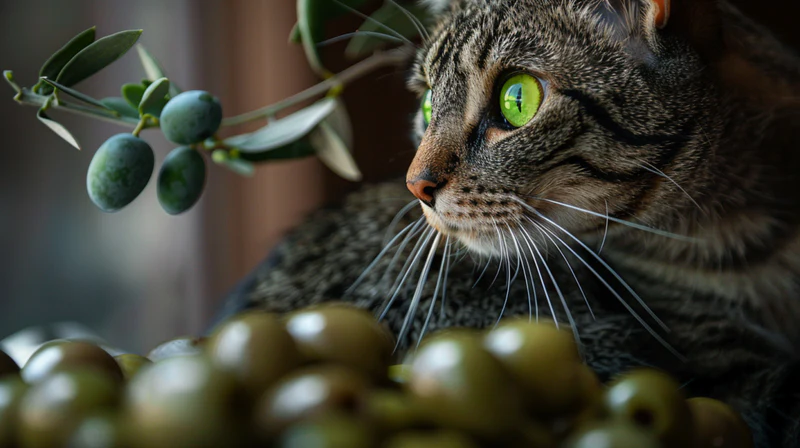 Can Cats Eat Green Olives