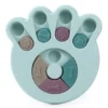 Paw print blue